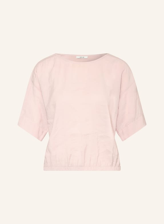 OPUS SEIRA blouse-style shirt in a fabric blend with 3/4 sleeves LIGHT PINK