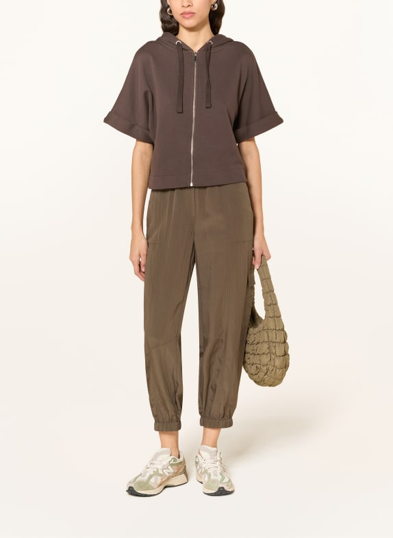 OPUS Sweatjack GODENNA MARRON FONCÉ