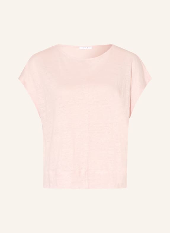 OPUS SUTOL Linen T-Shirt ROSE