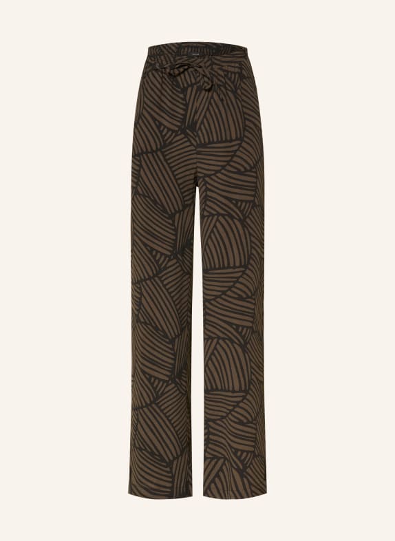 OPUS Pantalon Marlene MAROU NOIR / KAKI