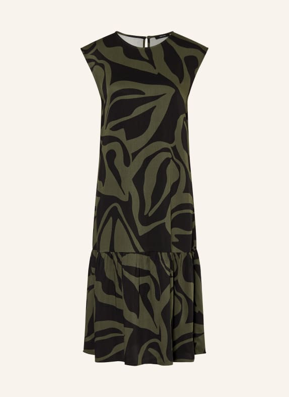 OPUS Rochie WICYLA LUSH NEGRU / OLIV