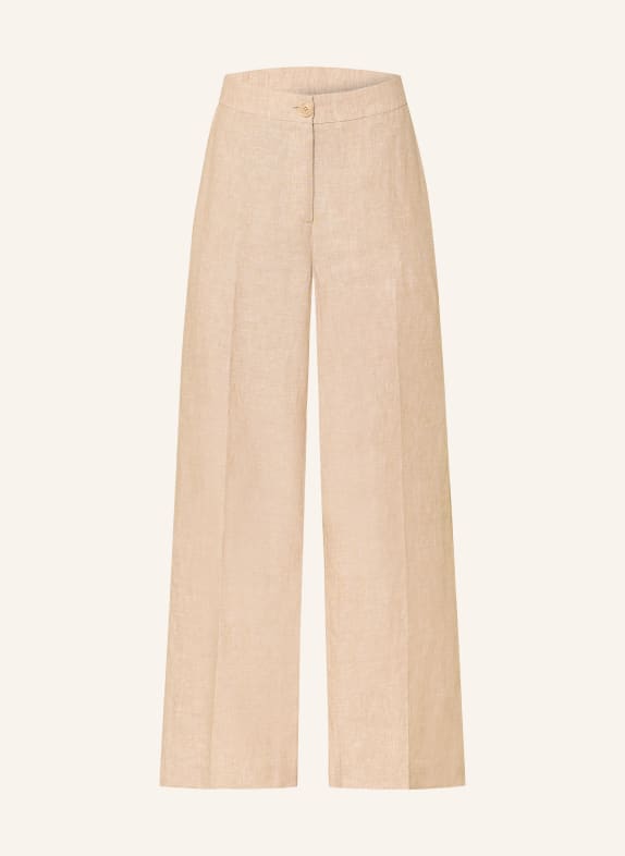 OPUS MAIKITO LIGHT linen trousers BEIGE