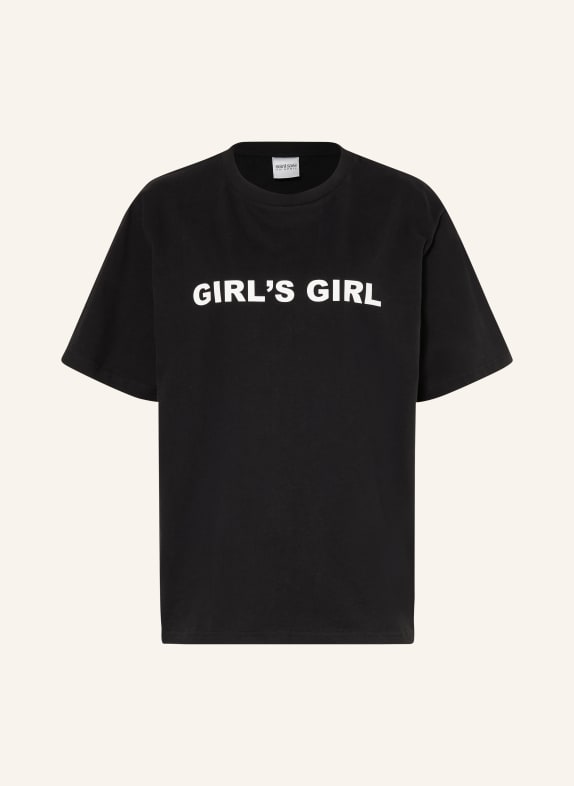 OH APRIL T-shirt ZWART / WIT