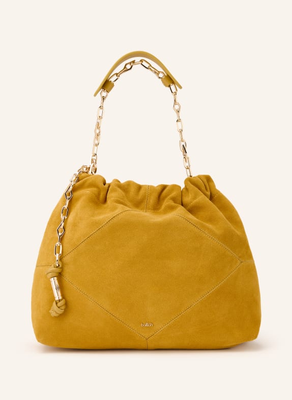 ba&sh Kabelka JUNE MEDIUM TMAVĚ ŽLUTÁ