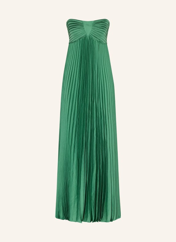ba&sh Abendkleid WILLOW mit Plissees GRÜN