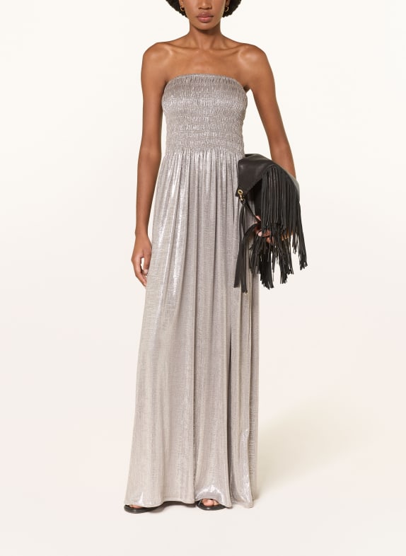ba&sh Abendkleid ISABELLA SILBER