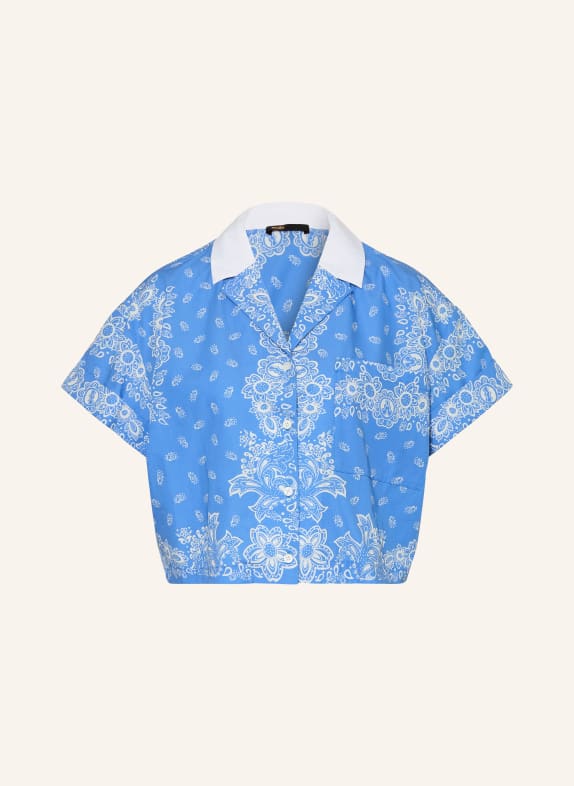 maje bluzka NIEBIESKI / BIAŁY