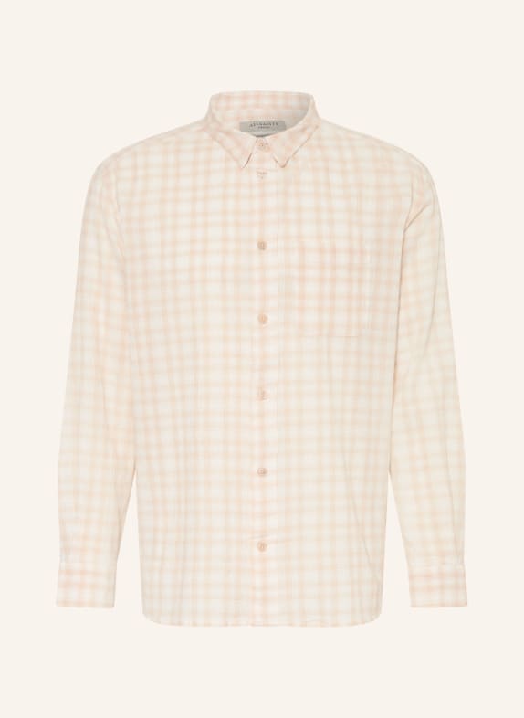 ALLSAINTS Overhemd TOYA Oversized Fit BEIGE / WIT