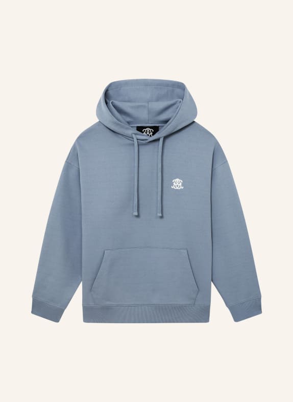 REISS Hoodie CONLIN LICHTBLAUW