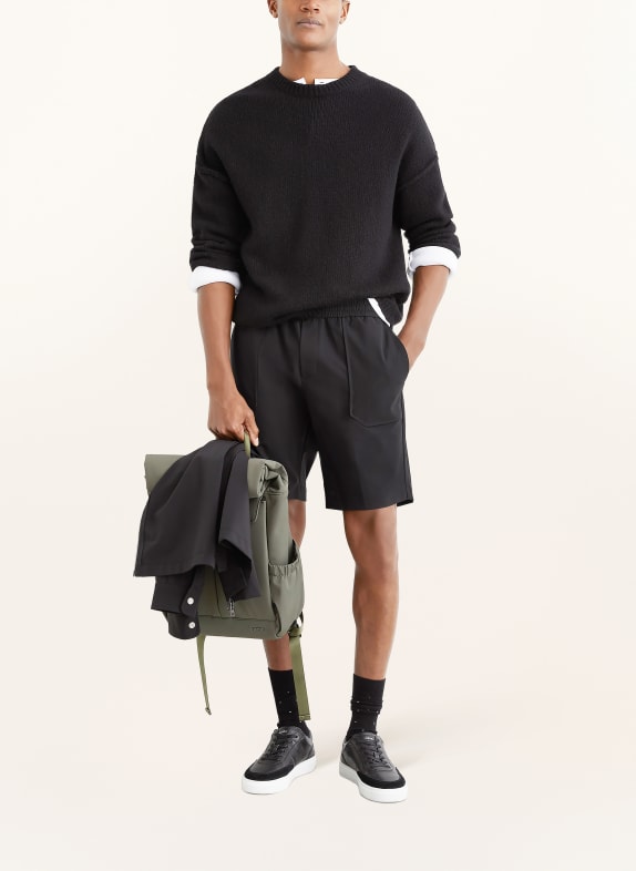 REISS Pantaloni scurți ASCEND NEGRU