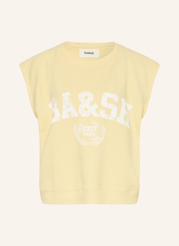 ba&sh Sweatshirt BEATA HELLGELB / WEISS