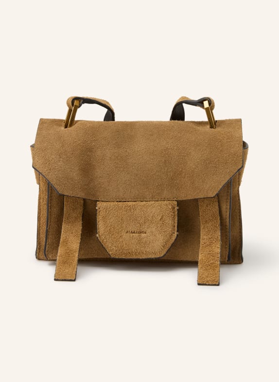 ALLSAINTS URSA MINI Shoulder Bag CAMEL / BLACK