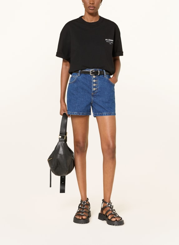 ALLSAINTS Jeansshort TAY 723 Dark Indigo