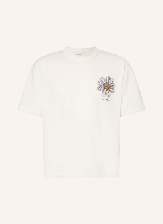 ALLSAINTS T-shirt PETALS WIT / GRIJS
