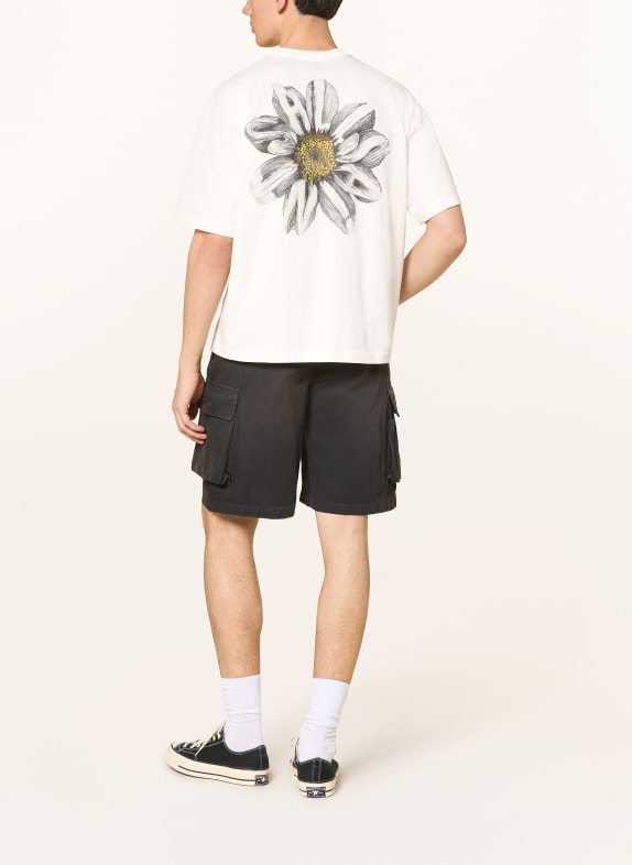 ALLSAINTS T-shirt PETALS WIT / GRIJS