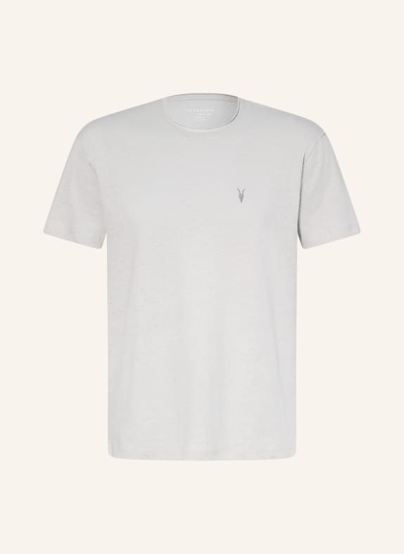 ALLSAINTS T-shirt FLAX LICHTGRIJS