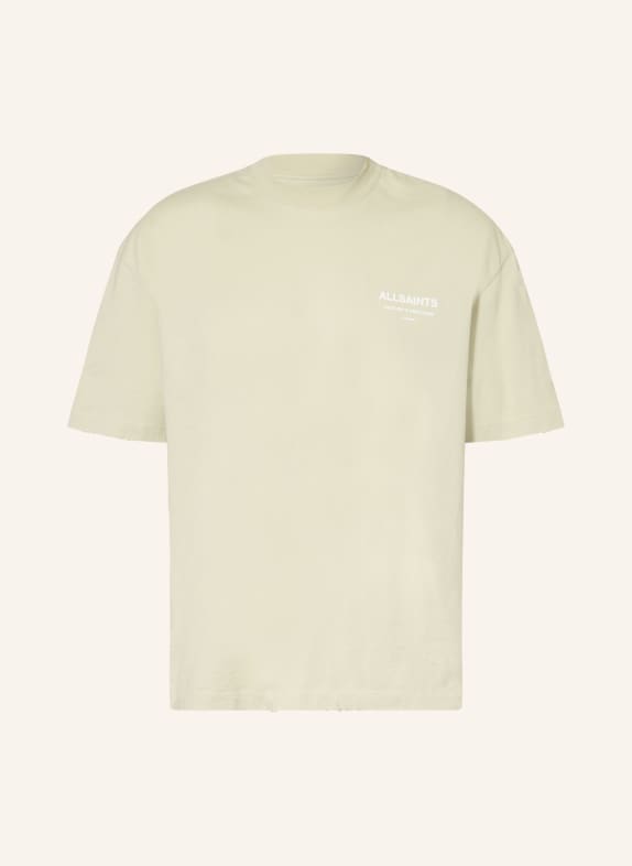 ALLSAINTS T-shirt DREAMER LICHTGROEN / WIT