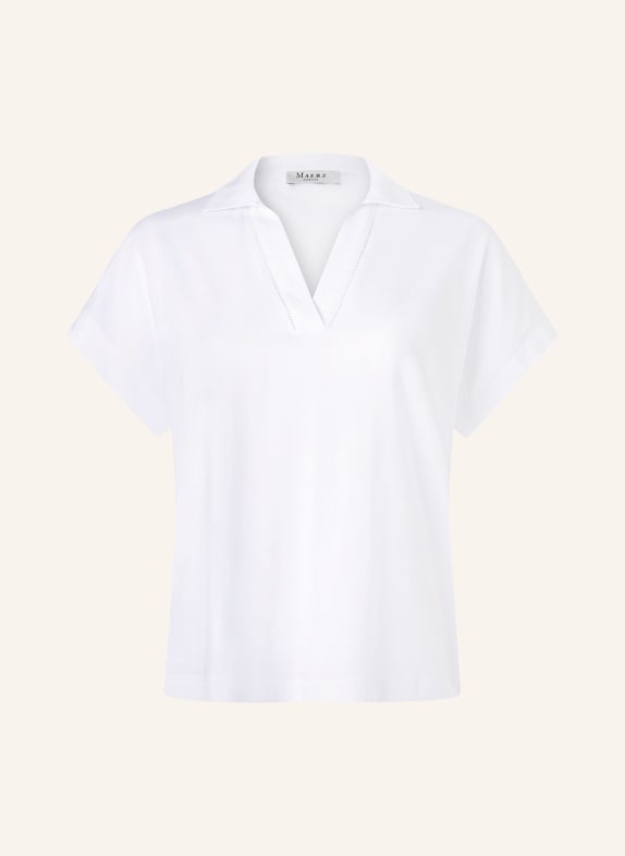 MAERZ MUENCHEN Jersey polo shirt WHITE