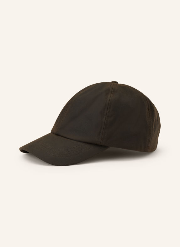 Barbour cap DARK BROWN