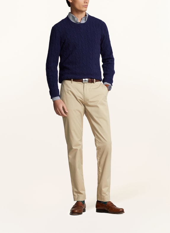 POLO RALPH LAUREN Chinosy slim fit BEŻOWY