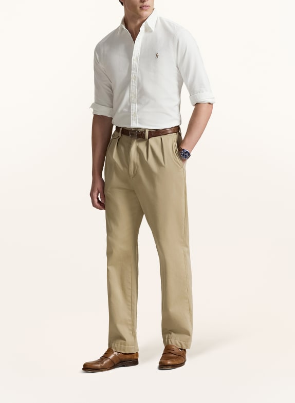 POLO RALPH LAUREN Chemise Oxford Slim Fit BLANC