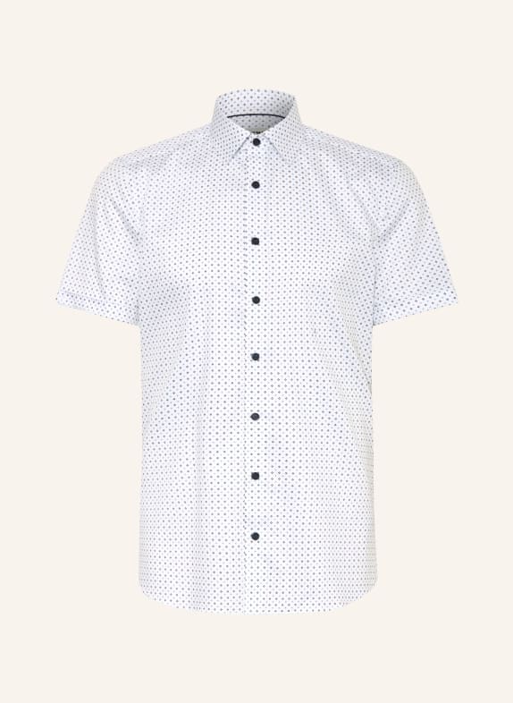 OLYMP Kurzarm-Hemd Level Five body fit WEISS / HELLBLAU / SCHWARZ