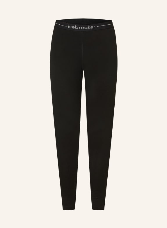 icebreaker Functional underwear pants 260 TECH made of merino wool BLACK