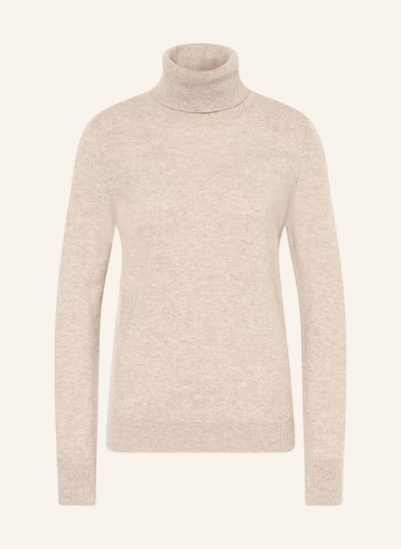 lilienfels Pull à col roulé en cachemire BEIGE