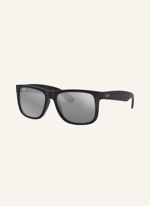 Ray-Ban Sonnenbrille RB4165 MATT SCHWARZ/ GRAU VERSPIEGELT