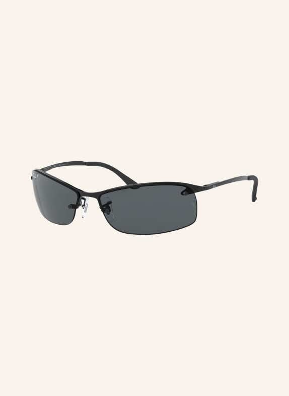 Ray-Ban Sonnenbrille RB3183 SCHWARZ/ GRAU POLARISIERT