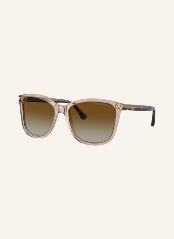 EMPORIO ARMANI Sonnenbrille EA4060 HELLBRAUN/ BRAUN POLARISIERT