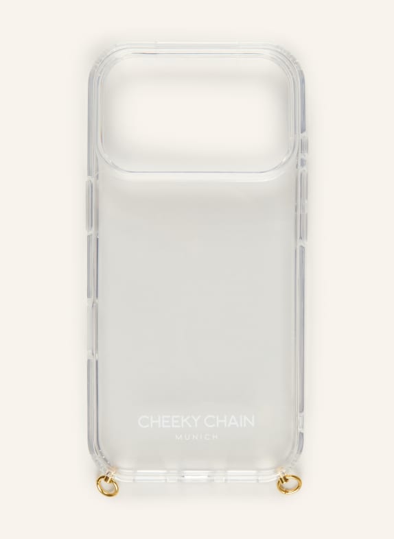 CHEEKY CHAIN MUNICH Pouzdro na smartphone BÍLÁ