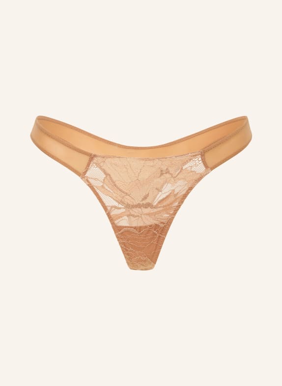 LA PERLA String LIKE A BUTTERFLY COGNAC