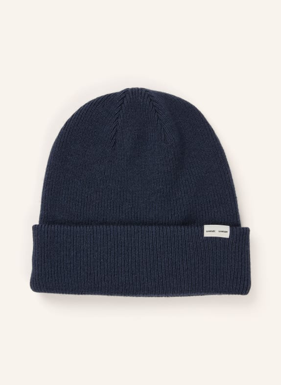 SAMSØE  SAMSØE bonnet BLEU PÉTROLE