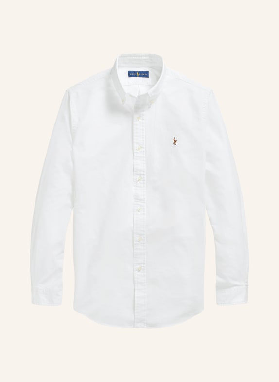 POLO RALPH LAUREN Shirt custom fit WHITE