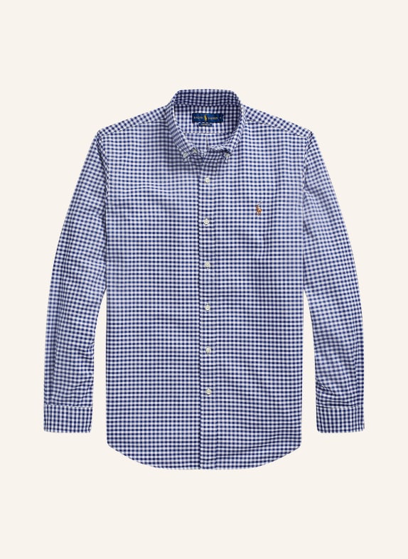 POLO RALPH LAUREN Hemd Custom Fit WEISS / BLAU