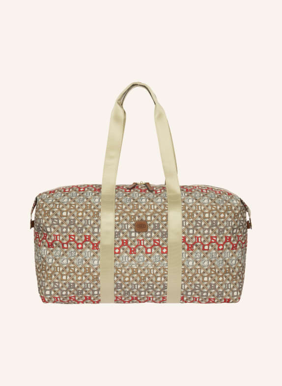 BRIC'S Weekend bag X-BAG CREAM / BEIGE / RED