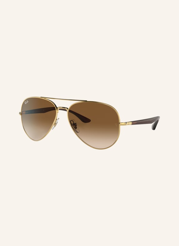 Ray-Ban Sunglasses RB3675 GOLD/BROWN GRADIENT
