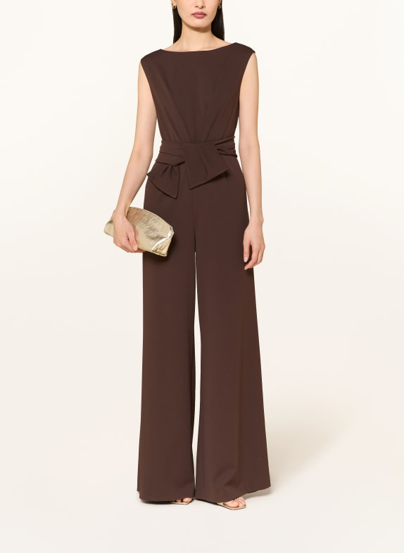 Vera Mont Jumpsuit MARRON FONCÉ