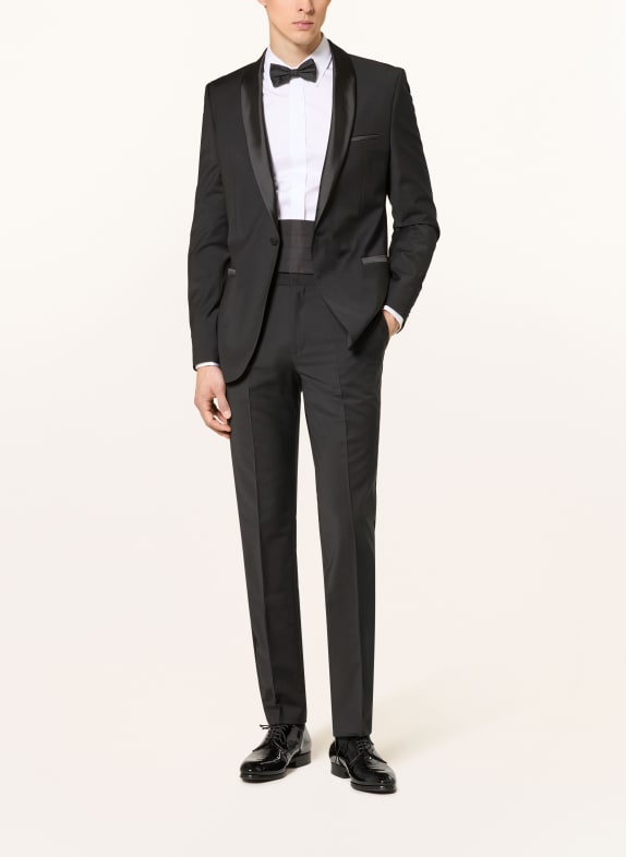 HUGO Smokingbroek HESTEN Extra Slim Fit 001 BLACK