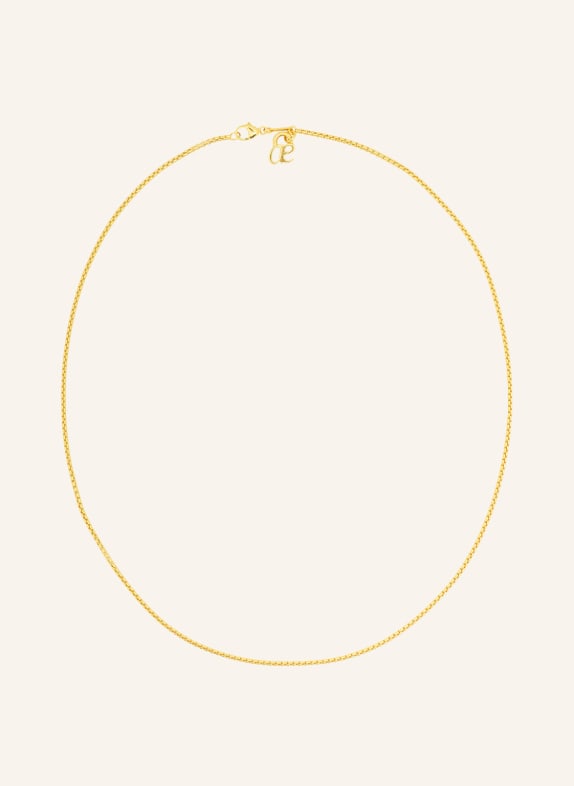 ariane ernst Řetízek SQUARE CHAIN ZLATÁ