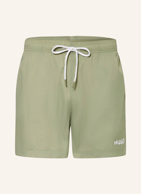 HUGO Badeshorts HAITI OLIV