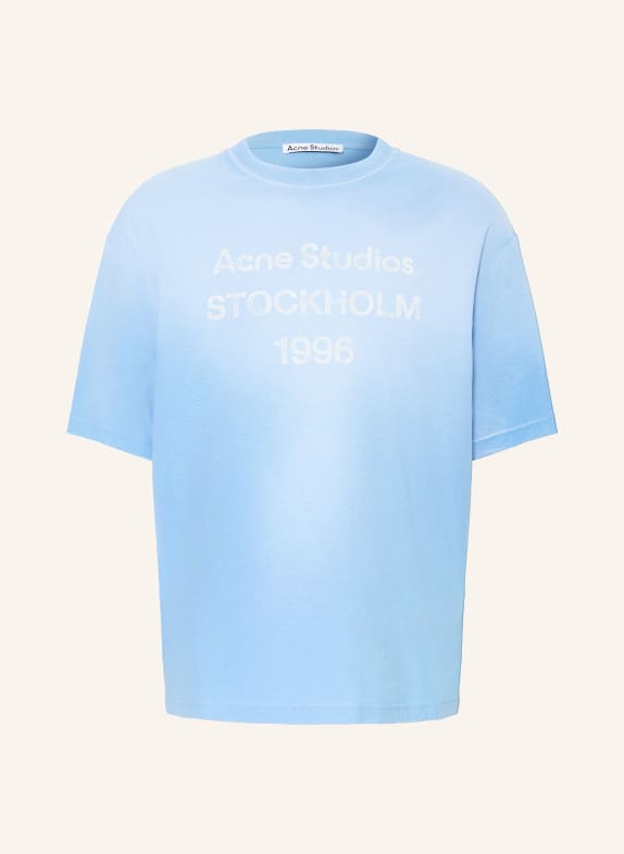 Acne Studios T-Shirt HELLBLAU / WEISS