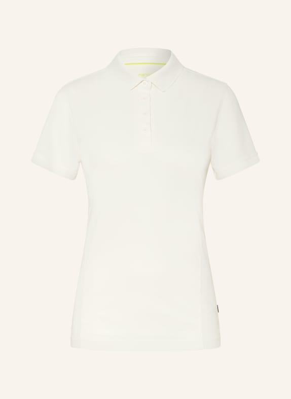 me°ru' Funktions-Poloshirt BRISTOL WEISS