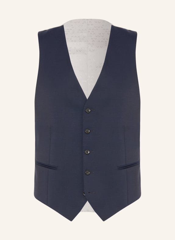 DRESSLER Pakvest Slim Fit DONKERBLAUW