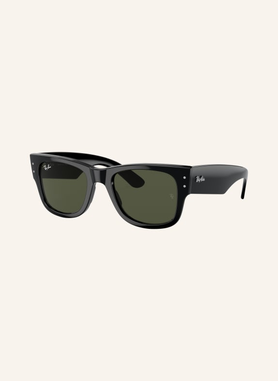 Ray-Ban Sonnenbrille RB0840S SCHWARZ/ GRÜN