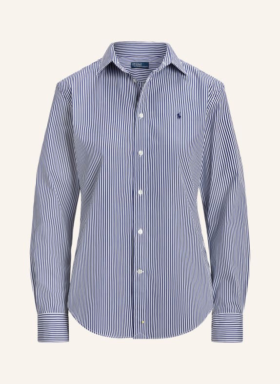 POLO RALPH LAUREN Hemdbluse DUNKELBLAU / WEISS
