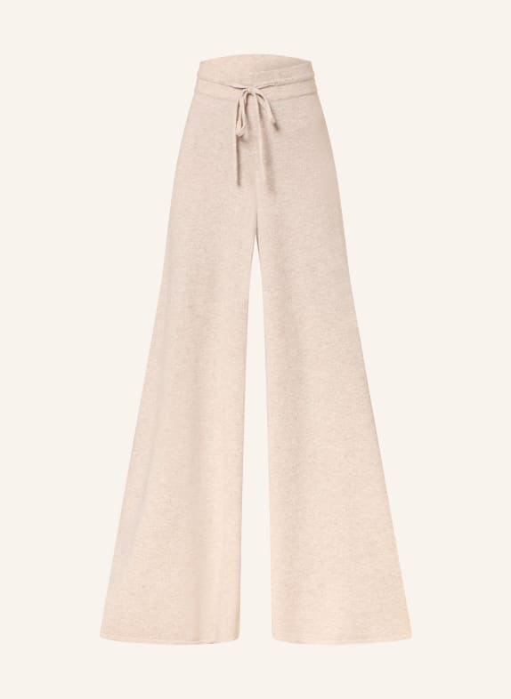 lilienfels Gebreide broek met kasjmier BEIGE