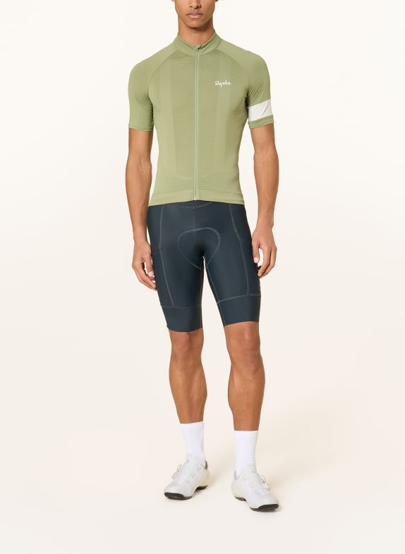 Rapha Tricou de ciclism CORE LIGHTWEIGHT JERSEY OLIV / ALB