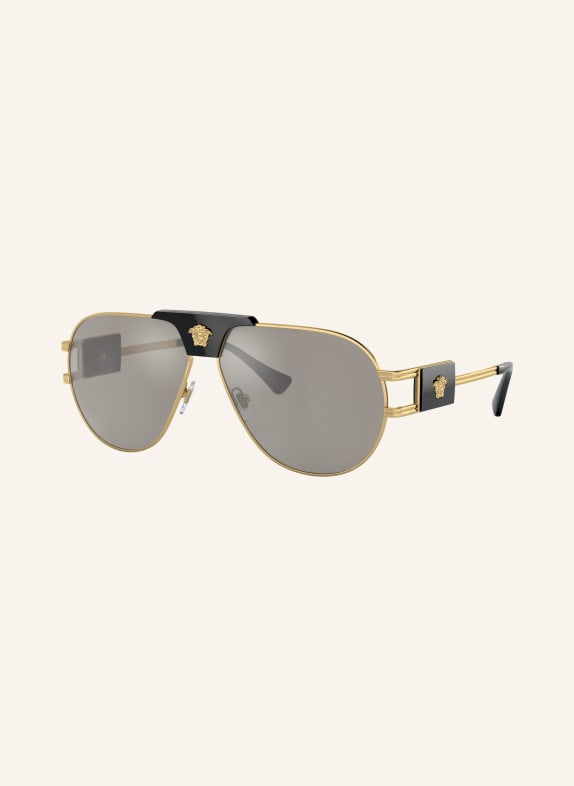 VERSACE Sunglasses VE2252 GOLD/GRAY MIRRORED